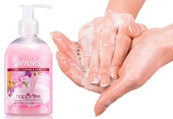 миття рук ейвон гель avon senses